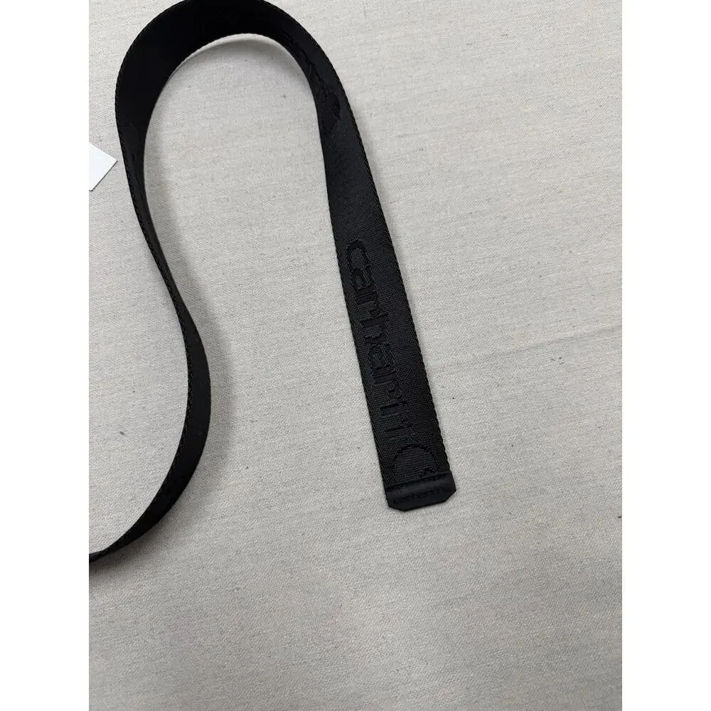 NEW Carhartt Nylon Webbing Ladder Lock Belt – Black Size M Heavy Duty